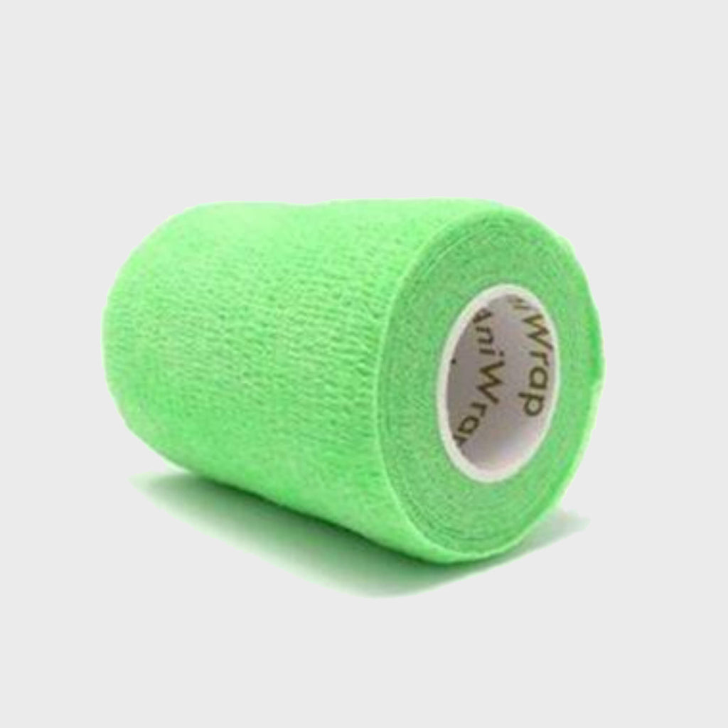 SIMPLY2 Bandage 5cm / Fluorescent Green AniWrap Cohesive Pet Bandages