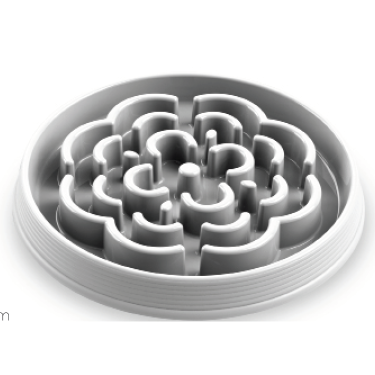 Medallion slow feeder puzzle dog bowl - Slickers ‚Äö√≥√§ Doghouse