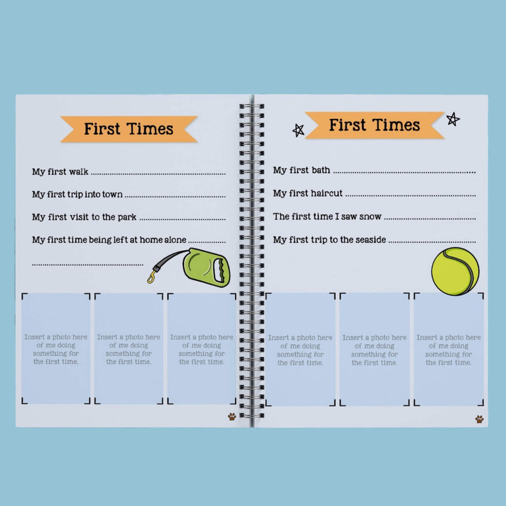 My New Puppy Memory Book - Slickers ‚óä Doghouse
