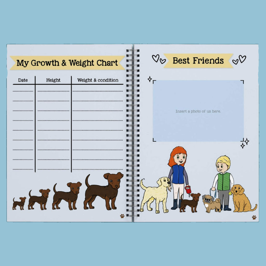 Slickers ◊ Doghouse Accessories My New Puppy Memory Book