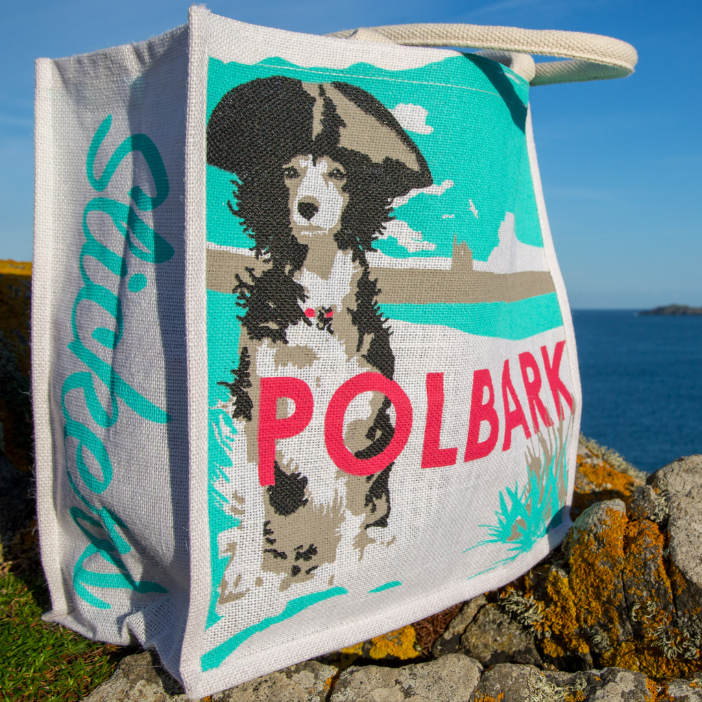 Slickers ◊ Doghouse Gift Polbark Jute Bag