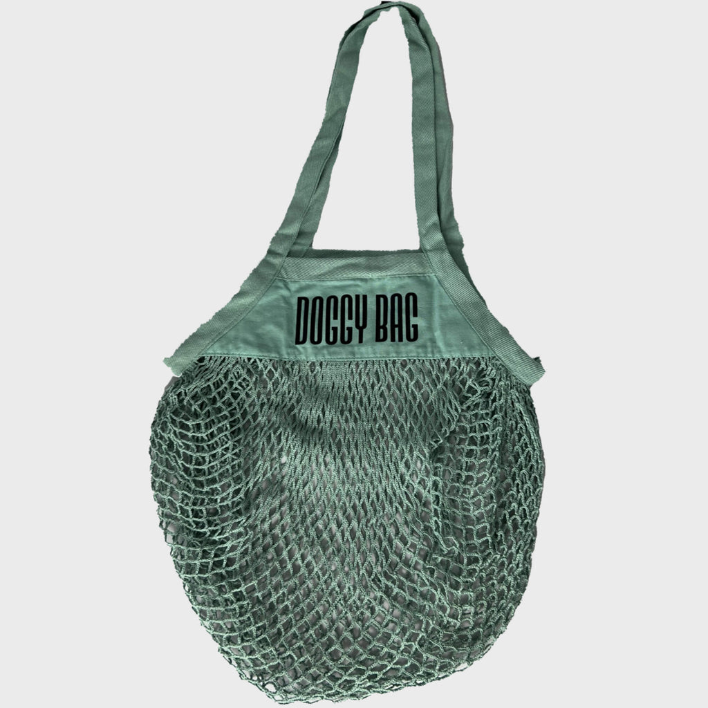 Slickers ◊ Doghouse Gift Sage Green Organic Cotton Mesh Bag