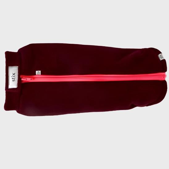 Stix & Roam Dog Coat M / Burgundy / Pink Stix Waterproof Fleece Coats for Pugs