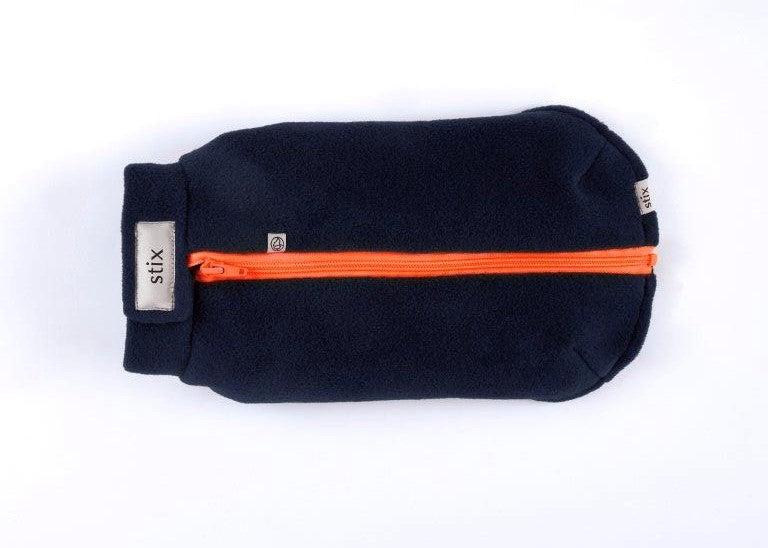 Stix & Roam Dog Coat M / Navy / Orange Stix Waterproof Fleece Coats for Pugs