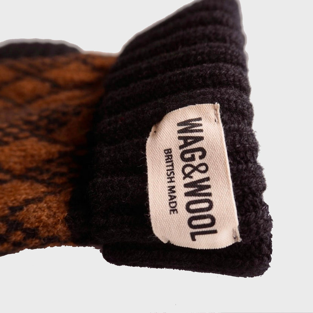 Lucy Dog Jumper Brown & Black - Slickers ‚óä Doghouse