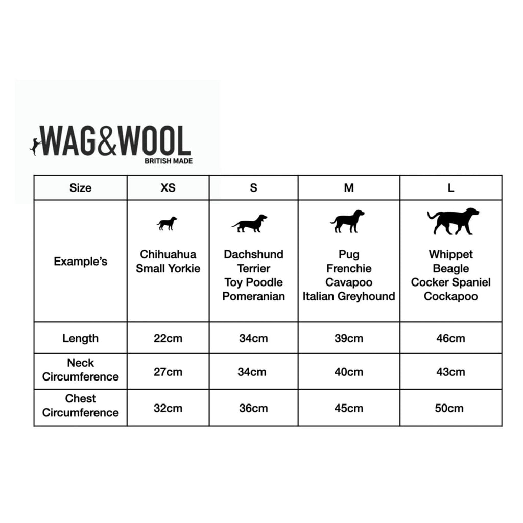 Wag & Wool Apparel & Accessories Paddy Dog Jumper Sky Blue